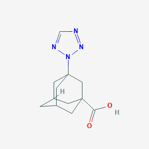 3-Tetrazol-2-yl-adamantane-1-carboxylic acid