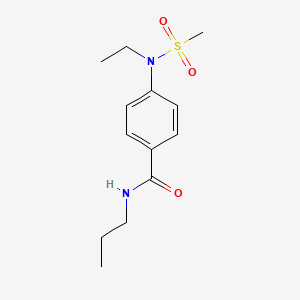 4-[ethyl(methylsulfonyl)amino]-N-propylbenzamide