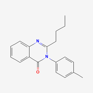 2-BUTYL-3-(4-METHYLPHENYL)-3,4-DIHYDROQUINAZOLIN-4-ONE