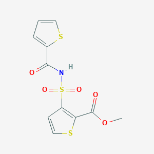 Methyl 3-[(2-thienylcarbonylamino)sulfonyl]thiophene-2-carboxylate