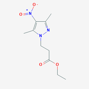 ethyl 3-(3,5-dimethyl-4-nitro-1H-pyrazol-1-yl)propanoate