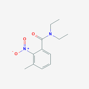 molecular formula C12H16N2O3 B4549982 N,N-diethyl-3-methyl-2-nitrobenzamide 