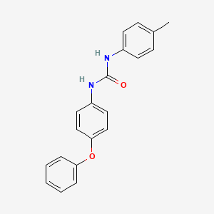 molecular formula C20H18N2O2 B4550086 1-(4-Methylphenyl)-3-(4-phenoxyphenyl)urea 