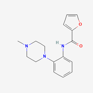 N-[2-(4-methylpiperazin-1-yl)phenyl]furan-2-carboxamide