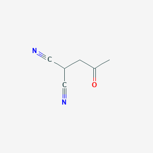 molecular formula C6H6N2O B045503 2-(2-氧代丙基)丙二腈 CAS No. 121624-58-6