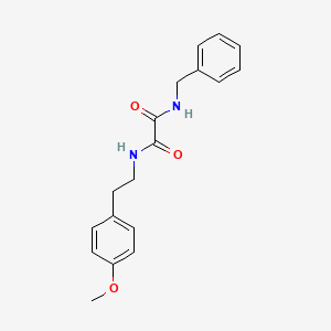 N-benzyl-N'-[2-(4-methoxyphenyl)ethyl]ethanediamide