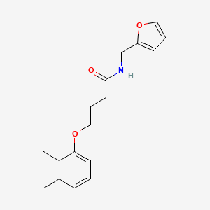 4-(2,3-dimethylphenoxy)-N-(furan-2-ylmethyl)butanamide