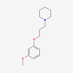 1-[3-(3-methoxyphenoxy)propyl]piperidine