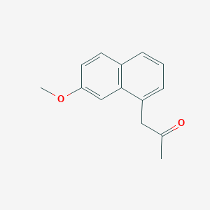 B045509 1-(7-Methoxynaphthalen-1-yl)propan-2-one CAS No. 118647-68-0