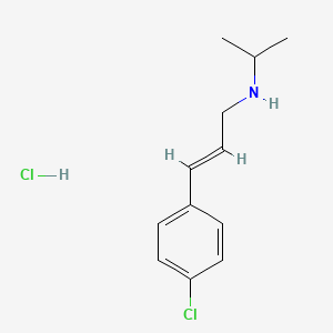 [3-(4-chlorophenyl)prop-2-en-1-yl]isopropylamine hydrochloride