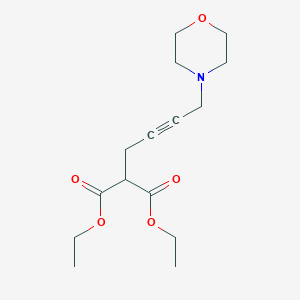 diethyl [4-(4-morpholinyl)-2-butyn-1-yl]malonate