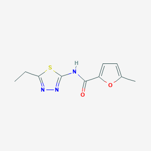 N-(5-ethyl-1,3,4-thiadiazol-2-yl)-5-methyl-2-furamide