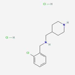 (2-chlorobenzyl)(4-piperidinylmethyl)amine dihydrochloride