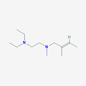 molecular formula C12H26N2 B4552200 N,N-diethyl-N'-methyl-N'-(2-methyl-2-buten-1-yl)-1,2-ethanediamine 