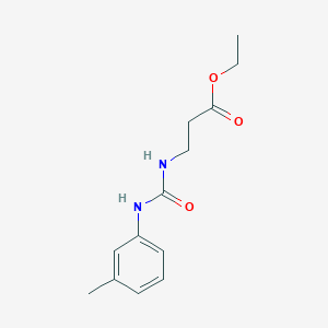 ETHYL 3-[(3-TOLUIDINOCARBONYL)AMINO]PROPANOATE