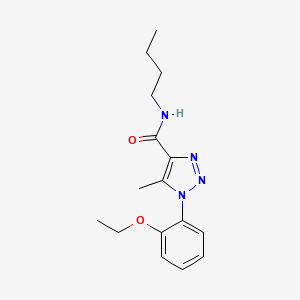 N-butyl-1-(2-ethoxyphenyl)-5-methyl-1H-1,2,3-triazole-4-carboxamide