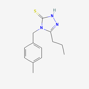 4-(4-methylbenzyl)-5-propyl-4H-1,2,4-triazole-3-thiol