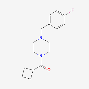 CYCLOBUTYL[4-(4-FLUOROBENZYL)PIPERAZINO]METHANONE