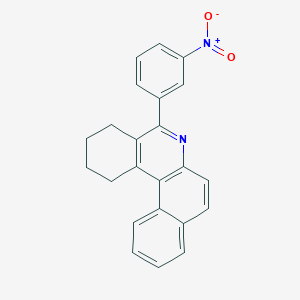 5-(3-nitrophenyl)-1,2,3,4-tetrahydrobenzo[a]phenanthridine