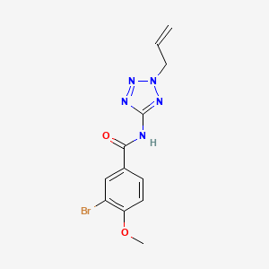 N-(2-allyl-2H-tetrazol-5-yl)-3-bromo-4-methoxybenzamide