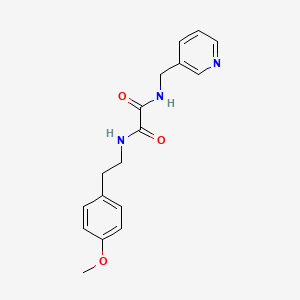 N-[2-(4-methoxyphenyl)ethyl]-N'-(3-pyridinylmethyl)ethanediamide