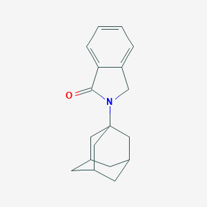 molecular formula C18H21NO B455315 2-(1-Adamantyl)-1-isoindolinone 
