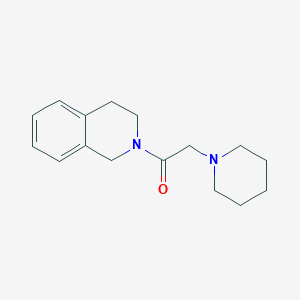 1-(3,4-dihydroisoquinolin-2(1H)-yl)-2-(piperidin-1-yl)ethanone