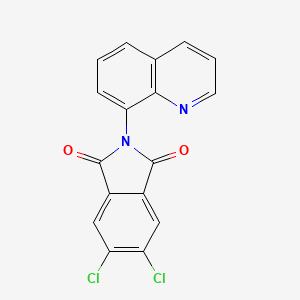 5,6-DICHLORO-2-(8-QUINOLYL)-1H-ISOINDOLE-1,3(2H)-DIONE