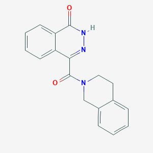 molecular formula C18H15N3O2 B4555585 4-(3,4-dihydro-2(1H)-isoquinolinylcarbonyl)-1(2H)-phthalazinone 