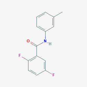 2,5-difluoro-N-(3-methylphenyl)benzamide