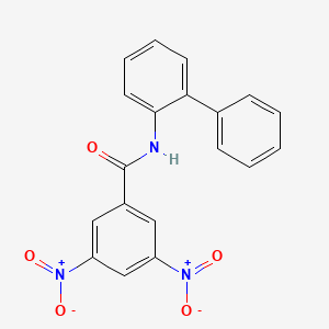 N-2-biphenylyl-3,5-dinitrobenzamide