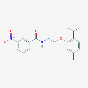 N-[2-(2-isopropyl-5-methylphenoxy)ethyl]-3-nitrobenzamide