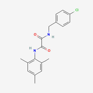 N-(4-chlorobenzyl)-N'-mesitylethanediamide