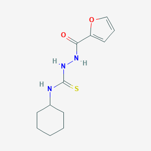 N-cyclohexyl-2-(2-furoyl)hydrazinecarbothioamide
