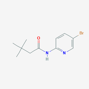 N-(5-bromopyridin-2-yl)-3,3-dimethylbutanamide