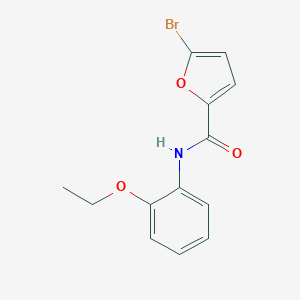 molecular formula C13H12BrNO3 B455668 5-bromo-N-(2-ethoxyphenyl)furan-2-carboxamide 