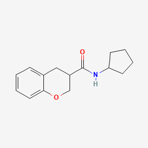 N-cyclopentyl-3-chromanecarboxamide