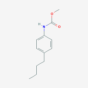 molecular formula C12H17NO2 B455676 methyl N-(4-butylphenyl)carbamate CAS No. 113932-84-6