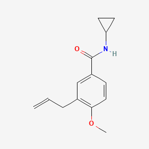 3-allyl-N-cyclopropyl-4-methoxybenzamide