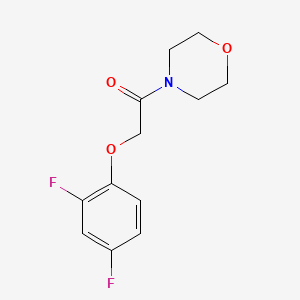 2-(2,4-DIFLUOROPHENOXY)-1-MORPHOLINO-1-ETHANONE