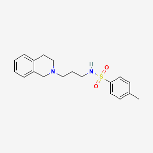 N-[3-(3,4-dihydro-2(1H)-isoquinolinyl)propyl]-4-methylbenzenesulfonamide