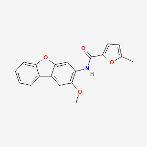 N-(2-methoxydibenzo[b,d]furan-3-yl)-5-methyl-2-furamide