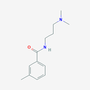 N-[3-(dimethylamino)propyl]-3-methylbenzamide