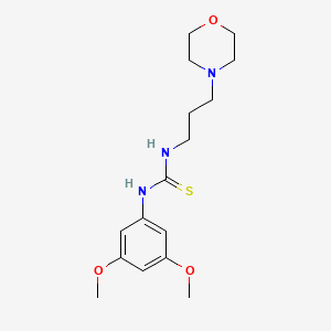 1-(3,5-Dimethoxyphenyl)-3-[3-(morpholin-4-yl)propyl]thiourea