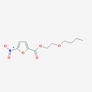 molecular formula C11H15NO6 B4557599 2-Butoxyethyl 5-nitrofuran-2-carboxylate 