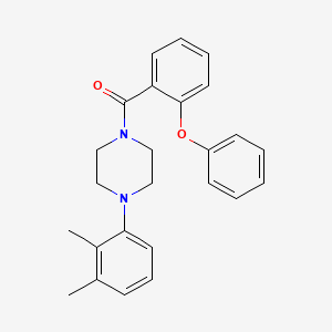 1-(2,3-dimethylphenyl)-4-(2-phenoxybenzoyl)piperazine