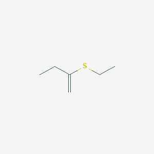 molecular formula C6H12S B045578 2-(Ethylthio)-1-butene CAS No. 114232-60-9
