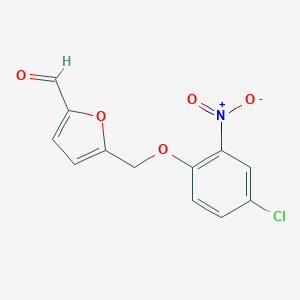 5-[(4-chloro-2-nitrophenoxy)methyl]-2-furaldehyde