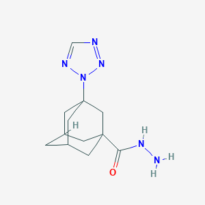 3-(Tetrazol-2-yl)adamantane-1-carbohydrazide