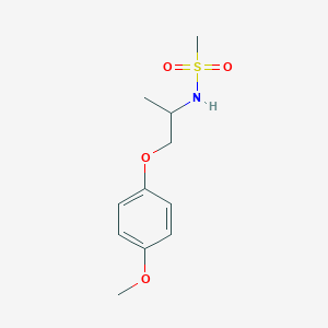 N-[2-(4-methoxyphenoxy)-1-methylethyl]methanesulfonamide